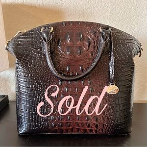 NWOT Brahmin Large Duxbury in Cocoa
